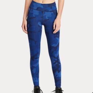 Ralph Lauren Polo Sport Blue Camo Leggings- SizeM